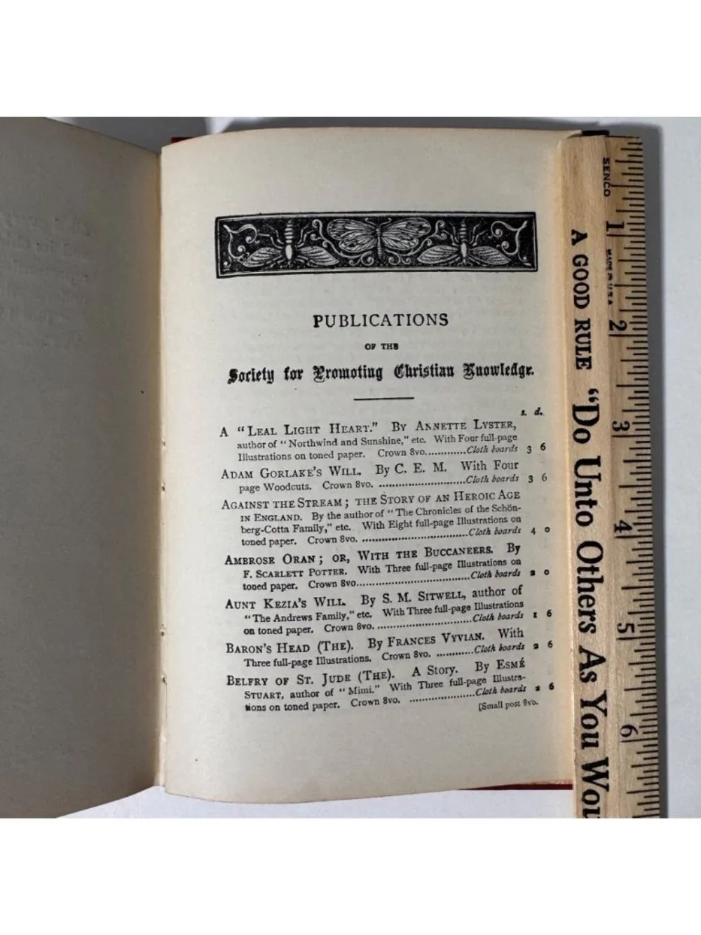 A Modern Tannhauser & The Bridge Hon. Mrs. Arthur Lyttelton Hardcover Book 1893 - Picture 4 of 16